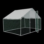 ZUN XPT033 Outdoor chicken coop metal big space 10*6*6FT W1711P155356