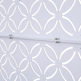 Outdoor & Indoor Privacy Metal Privacy 76" H48" W, Freestanding Decorative Privacy W465P193216