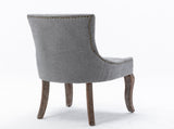 Furniture,Ultra Side Dining ChairThickened fabric chairs with neutrally toned solid wood legs 00777830