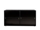 8 Drawer Double Dresser for Bedroom, Wide Storage Cabinet for Living Room Home Entryway, Black 98134933