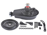 Black Steel Power Steering Pump With Bracket Kit & Pulley Fit for Small Block Chevy 265 283 305 327 71782395
