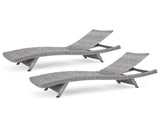 CRETE WICKER CHAISE LOUNGE 58997.00MP2