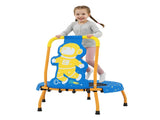 Astronaut Trampoline for Toddlers with Foam Padded Handle and Safety Padded Cover 06218124
