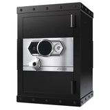Three-lock safe, measuring 24.4 16.5 14.9 , suitable for home and office use, large steel W396P307328