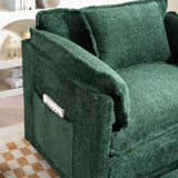 55.32*39.76" Oversized Sofa Indoor,Portable ottoman,Boucle Single Sofa Bed with Wider seat,Double W2715P269753