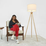 Tall Corner Floor Lamp, Energy Efficient LED Standing Light for Living Room, Bedroom & Office Space B183P315094