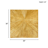 Hand Painted Dimensional Resin Wall Art B03599362