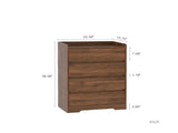 4 Drawer Dresser, Chest of Drawers Without Handle,Dresser for Bedroom 100% Waterproof, Modern Wooden W1321P309434