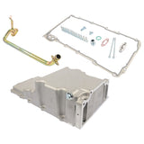 Fit for GM LS1/LS2/LS3 4.8 5.3 5.7 6.0 6.2 Retro Oil Pan Low Profile Aluminum, Pick Up, Gasket,Plate 51726343