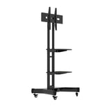 ZUN Universal Swivel TV Stand for 32–80 inch TVs, Height Adjustable Table Top TV Stand Mount with Tilt, 85432527