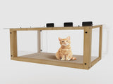 Waterproof Window Cat Perch Catio, Wood Cat Window Box, Window Catio for Indoor Cats. Suitable W2831P314279