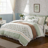 9 Piece Cotton Percale Comforter Set Cal King B035P294111
