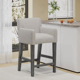 Upholstered 26 inch Counter Stool - Light Gray/Gray 71252.00LGRY