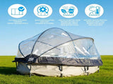10 Foot Round Multifunctional All Weather Cover Pool Dome Enclosure for Outdoor Pools, Compatible 73376164