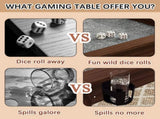 63" x 40" Board Game Table with Removable Table Top for 46 Players, Gaming and Dining Table with 21490361