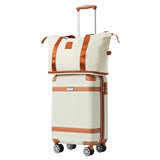 Hardshell Luggage Sets 3 Piece Carry on Luggage 22x14x9 Aviation Approved With TSA Lock, Suitable 22366737