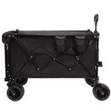 Foldable Wagon with Extended Tailgate, Extra Long Extender Wagon Cart,Beach Wagon Cart Heavy Duty W2932P289382