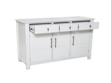 Cabinet with storage, for living and dining room entrance, large size, 3 doors and 3 drawers,white N780P295774K