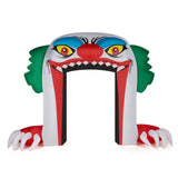 8.9 FT Halloween Inflatables Clown Archway Outdoor, Scary Halloween Giant Clown Blow up 42020143