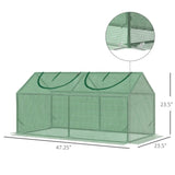 ZUN Mini Walk-in Greenhouse （Prohibited by WalMart） 33718734