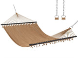 2-Person Polyester Caribbean with Hardwood Spreader Bars, 600lbs Weight Capacity Double 12310511