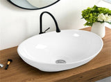 Bathroom ceramic sink oval 16 "x 13" x 5.5 " 12056996