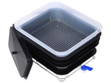 Worm Farm Composting Bin, 4 Tray Worm Compost Bin- for Recycling Food Waste at Home 31116453