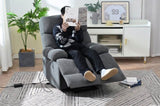 ZUN Oversized Power Lift Recliner Chair for Elderly, Electric Fabric Recliner Chair for Seniors, Home W1028P261272