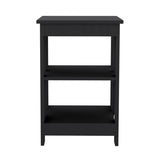 ZUN Taylor End Table, Side Table, Nightstand, 3-Tier Storage Shelf, Sofa Table for Small Space B200P188839