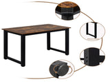 110cm Decent High Strength Wooden Computer Desk Oak 61382004