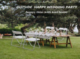 6 Pack Plastic Folding Chairs, Stackable Commercial Chairs, Portable Event Seats Indoor Outdoor for 85996051