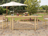 59.84'' Console Table, Stylish Rectangular Entryway Table, Outdoor Console Table for Patio, Sturdy W757P246484