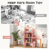 Open storage rack in pink 96870502