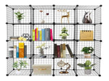 16-Cube Organizer Cube Storage Storage Shelves Wire Cube Storage Origami Shelves Metal Grid 22202561