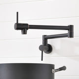 Brass Foldable Kitchen Faucet Rotatable Tap Only for Cold Water ORB 12117503