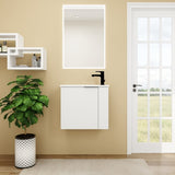 Bathroom Vanity with Sink 22 Inch for Small Bathroom,Floating Bathroom Vanity with Soft Close W99984104