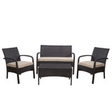 CORDOBA KD WICKER 4 PC CHAT SET 57458.00