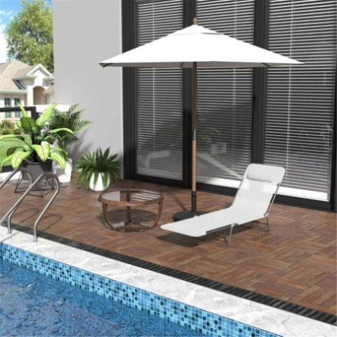 ZUN Folding Lounge Chairs / beach chair （Prohibited by WalMart） 92152608