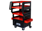 4-Level Multi-functional Diagnostic Trolley,Car Diagnostic Equipment Cart, With 360&deg Rotating and 04274997