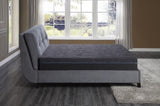 11-inch Queen Size Bed Mattress Gel-Infused Memory Foam Hybrid Mattress, Dark Gray, Mattress in a B011P212564
