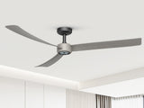 52 Inch Ceiling Fans with Lights Led Remote Control Low Profile Flush Mount for Living Room Bedroom 63174753