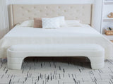 64.96"Wide Modern Upholstered Armless Upholstered Bedroom Benches End of Bed Bench for Entryway, W3189P445987