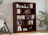 Bookshelf for Bedroom 5 Shelf Office Bookcase 60 Inches Tall Modern Wood Bookshelf for Living Room 5 T3623P501314