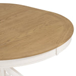 ZUN Retro Functional Extendable Dining Table with a 12" Leaf for Dining Room and Living Room 64554681