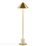 ZUN Floor lamp Gold/Marble See below B035P264530