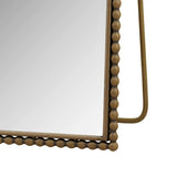 Iron Arch Retro Full Length Mirror With Supporting Feet, For Living Room, Bedroom W757P268973