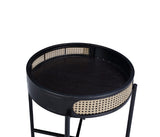 Colson Black Finish End Table B2726P287758