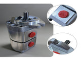 Two-Section Hydraulic Gear Pump PGP51088G3LP Fit For AGT Skid Steer Loader KTT23 New 77637462