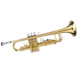 Drop B Tone Adjustable Trumpet Gloves Set Plaint Golden 22632659