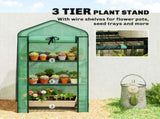 Garden Bed with Mini Greenhouse 33413862